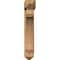 Ekena Millwork Legacy Arts and Crafts Smooth Bracket w/ Offset Brace, Western Red Cedar, 7 1/2"W x 32"D x 44"H BKT0806X32X44LEC03SWR - alternate 4